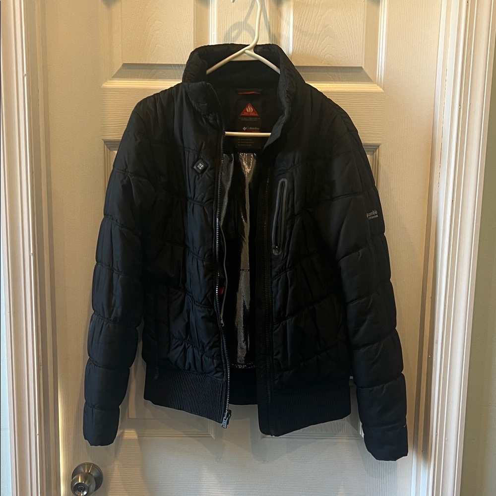 Columbia Titanium Omniheat Black Puffer Jacket